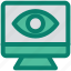 eye, lcd, monitor, optimization, preview, seo, site 