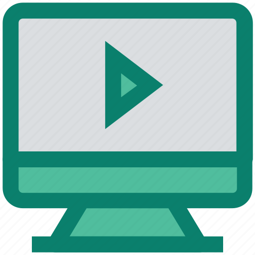 Lcd, media, monitor, play, seo, site, video icon - Download on Iconfinder