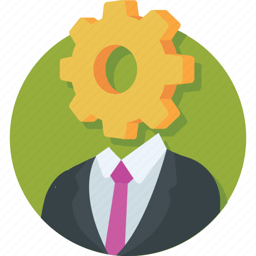 Administrator, boss, cogwheel, manager, professional icon - Download on Iconfinder