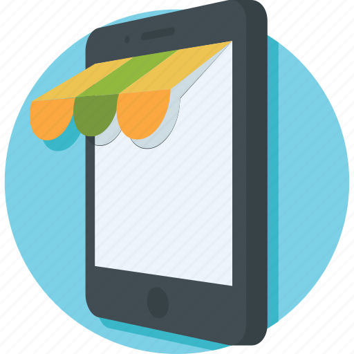 Banking, ecommerce, eshop, m commerce, mobile icon - Download on Iconfinder