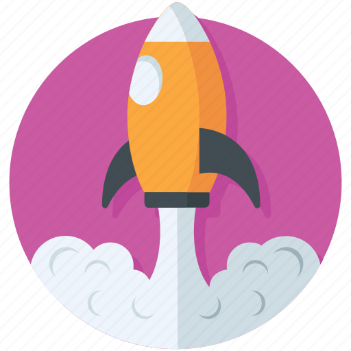 Missile, rocket, spacecraft, spaceship, web launch icon - Download on Iconfinder