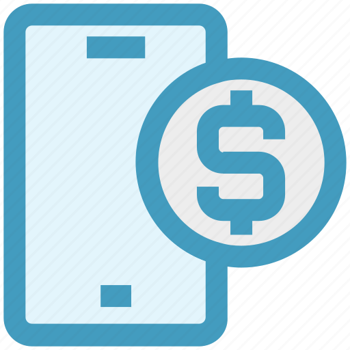 Cell, dollar, mobile, money, online payment, seo, smartphone icon - Download on Iconfinder