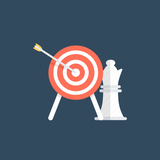 Business goals, business strategy, marketing plan, marketing strategy, target marketing icon - Download on Iconfinder