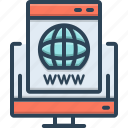 domain, domain registration, link, logo, new, registration, website