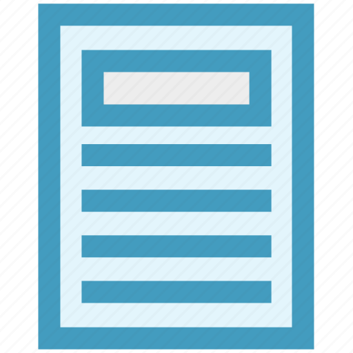 Document, file, list, marketing, page, paper, seo icon - Download on Iconfinder