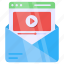 video mail, video message, media mail, correspondence, communication 