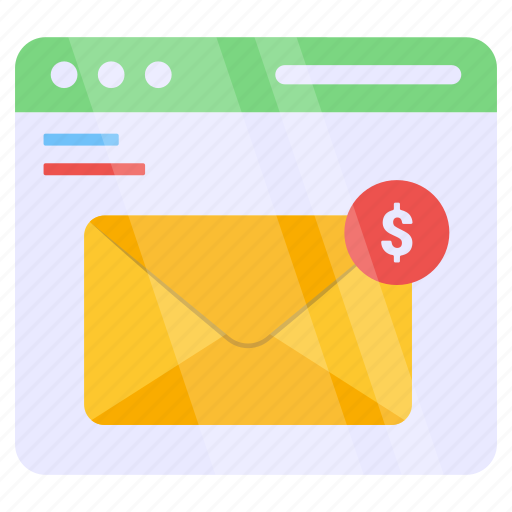 Financial mail, email, correspondence, letter, communication icon - Download on Iconfinder