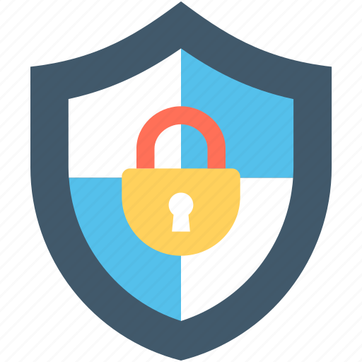 Antivirus, firewall, lock, padlock, protection shield icon - Download on Iconfinder