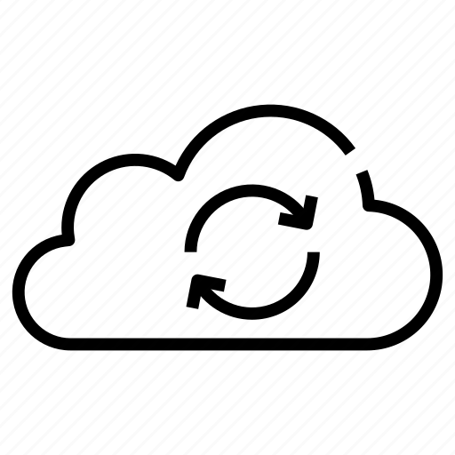 Cloud, data, storage, hosting, restore icon - Download on Iconfinder