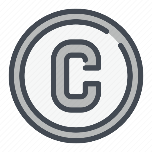 C, circle, copy, copywrite, write icon - Download on Iconfinder