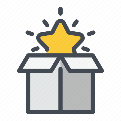 Best, box, favourite, open, rate, star icon - Download on Iconfinder