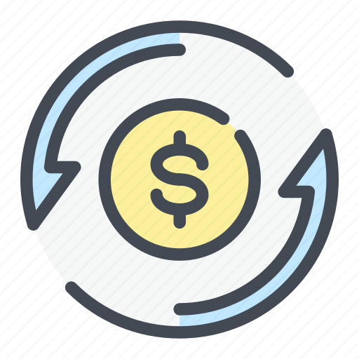 Change, coin, dollar, exchange, money, transaction icon - Download on Iconfinder