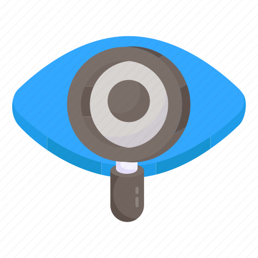 Search eye, monitoring, analysis, inspection, visualization icon - Download on Iconfinder