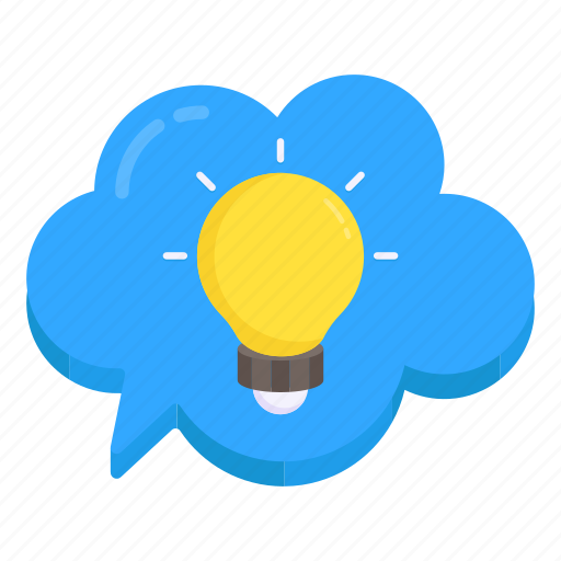 Cloud idea, innovation, bright idea, creativity, big idea icon - Download on Iconfinder