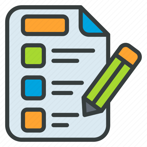 Checklist, business, document, note, list, check icon - Download on Iconfinder