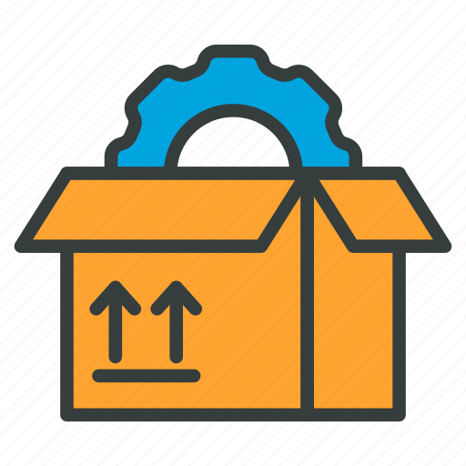 Parcel, delivery, support, team, repair, work, settings icon - Download on Iconfinder