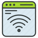 wifi, digital, signal, communication, connection