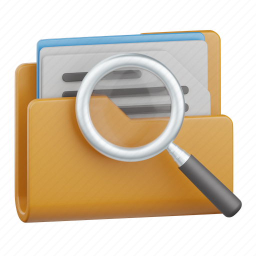 Search, file, document, folder, data, format, archive icon - Download on Iconfinder