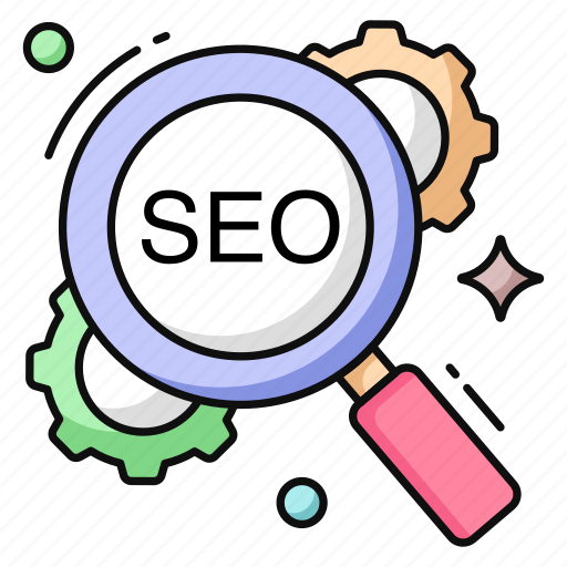 Seo, search engine optimization, seo analysis, seo exploration, find seo icon - Download on Iconfinder
