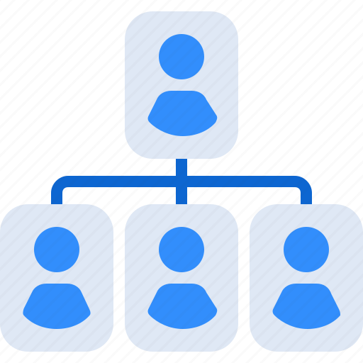Hierarchy, business, manager, chart, diagram, employee, teamwork icon - Download on Iconfinder