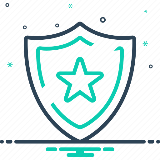Network, protection, safety, secure, security, shield, star icon - Download on Iconfinder
