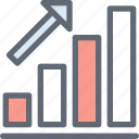 bar chart, bar graph, business graph, business growth, growth chart 