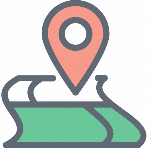 Location pin, locator, map location, map pin, navigation icon - Download on Iconfinder