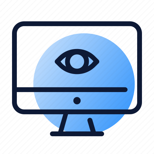 Eye, monitor, research, website icon - Download on Iconfinder