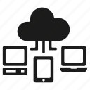 cloud, connection, devices, internet, intranet, network, online