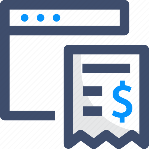 Bill, cash, invoice, payment, sent bill icon - Download on Iconfinder