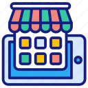 online, store, ecommerce, market, app, sho 