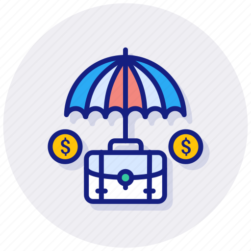 Safe, business, insurance, finance, funds, protection, umbrella icon - Download on Iconfinder