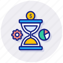 time, is, money, clock, coins, coin, partnership 
