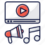 content, marketing, music, video 