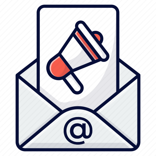 Email, mail, marketing, megaphone icon - Download on Iconfinder