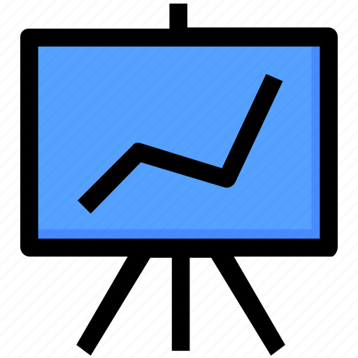 Analysis, board, chalkboard, graph, marketing, presentation, seo icon - Download on Iconfinder