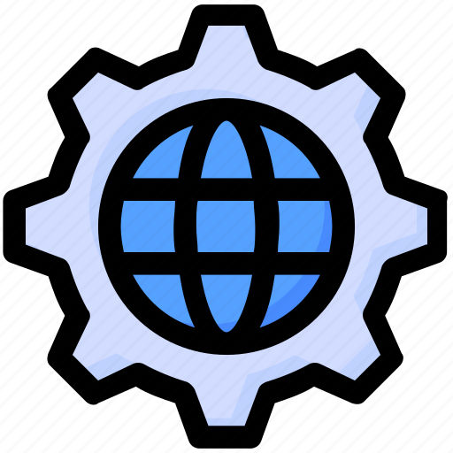 Cog, configuration, gear, option, seo, setting, world icon - Download on Iconfinder