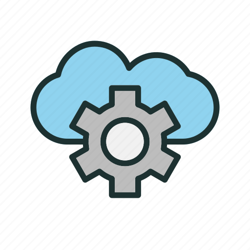 Cloud, setting, storage, weather icon - Download on Iconfinder
