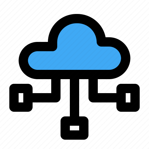 Cloud, files, server icon - Download on Iconfinder