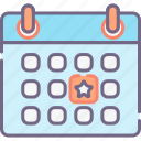 calendar, date, events, schedule
