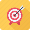 arrow, hit, marketing, seo, target, targeting