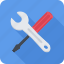 screwdriver, support, technical, wrench 