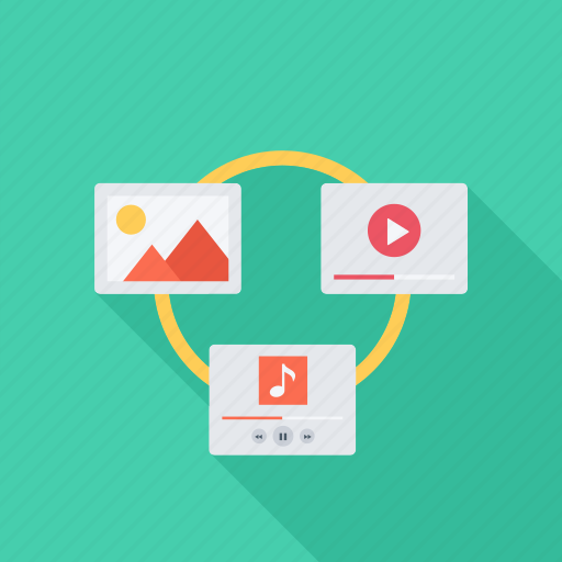 File, files, image, music, seo, sharing, video icon - Download on Iconfinder