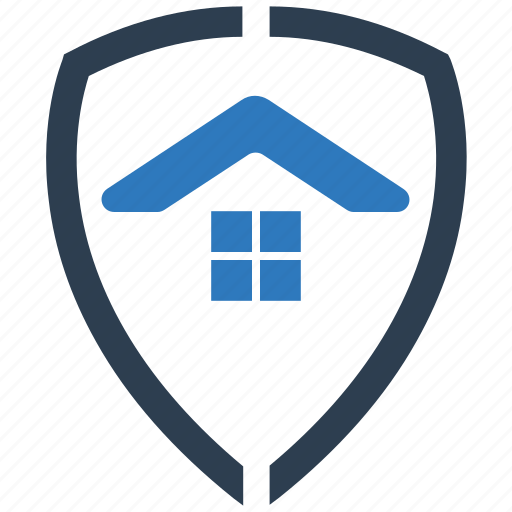 Home, house, insurance, protection, real stats, security, shield icon - Download on Iconfinder