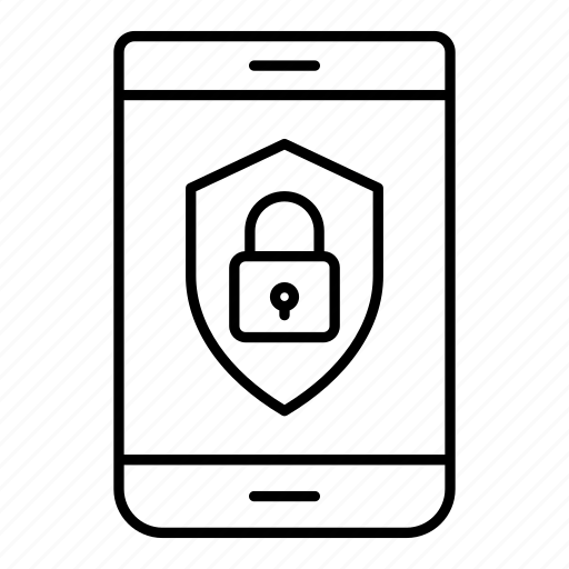 Mobile, protection, secure, shield icon - Download on Iconfinder