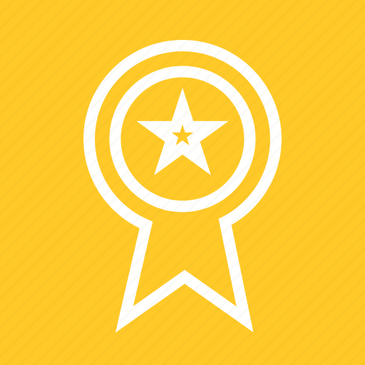 Award, medal, position, ranking, ribbon, star icon - Download on Iconfinder