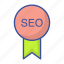 seo, marketing, business, search, internet, online, website, promotion, medal 