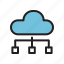 cloud, hosting, seo, server 