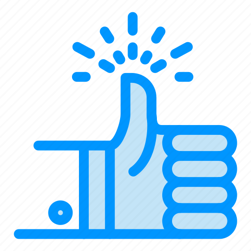 Like, review, target, thumbs, up icon - Download on Iconfinder