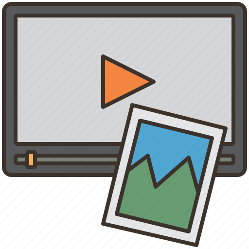 Content, broadcast, internet, video, media icon - Download on Iconfinder